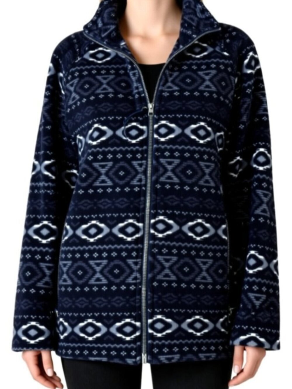 Women's Zeroxposur Full Zipper Fleece Size Medium (A74)